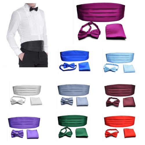 Set herren fliege kummerbund - set,