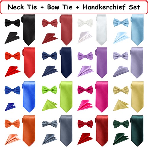 Herren satin fliege - satin,