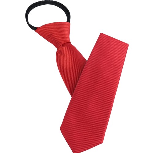 Krawatte herren einfarbig rot - krawatte,
