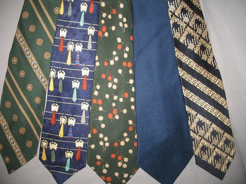 Vintage krawatten konvolut - vintage,